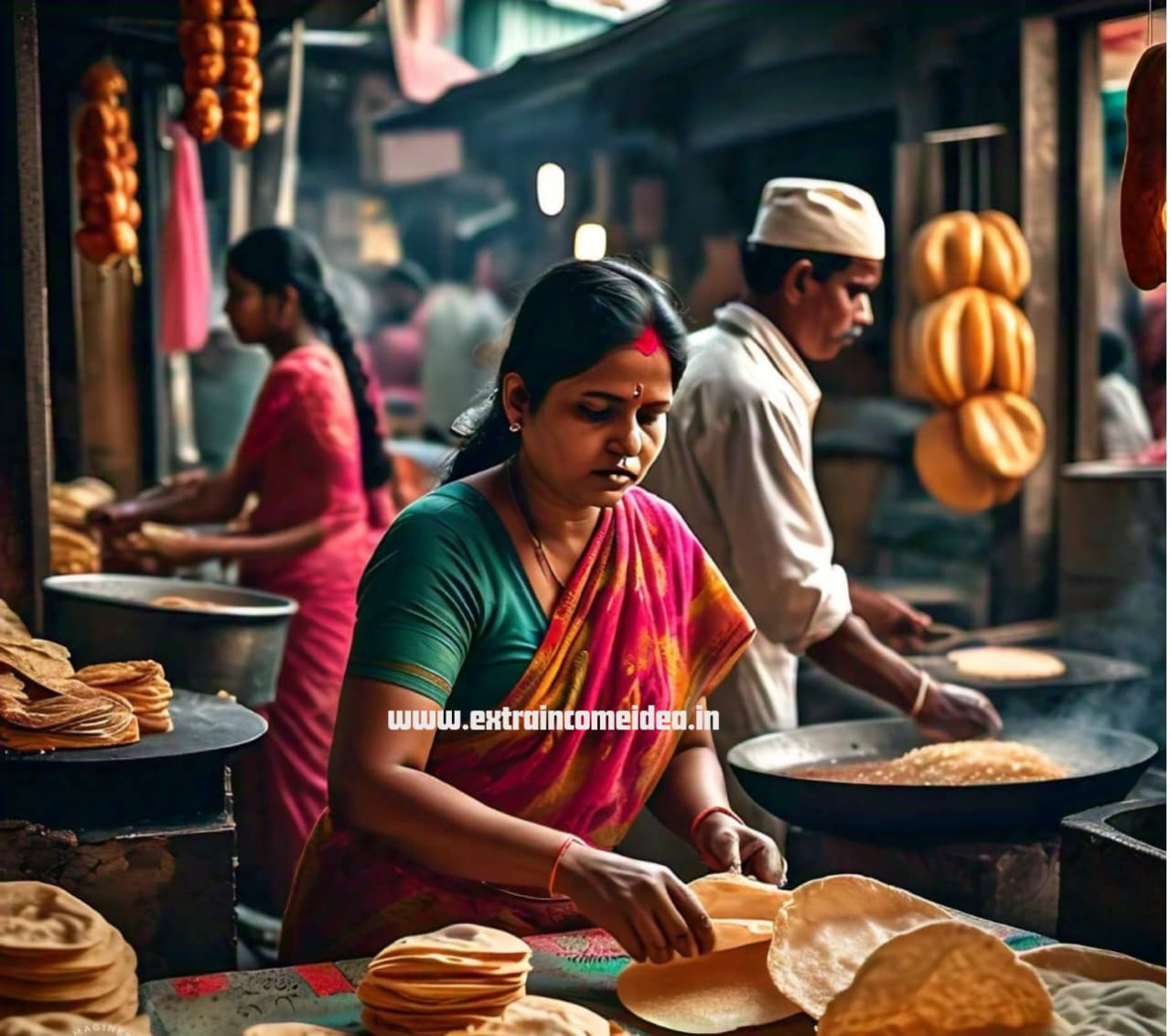 PAPAD MAKING BUSINESS IN INDIA FROM HOME