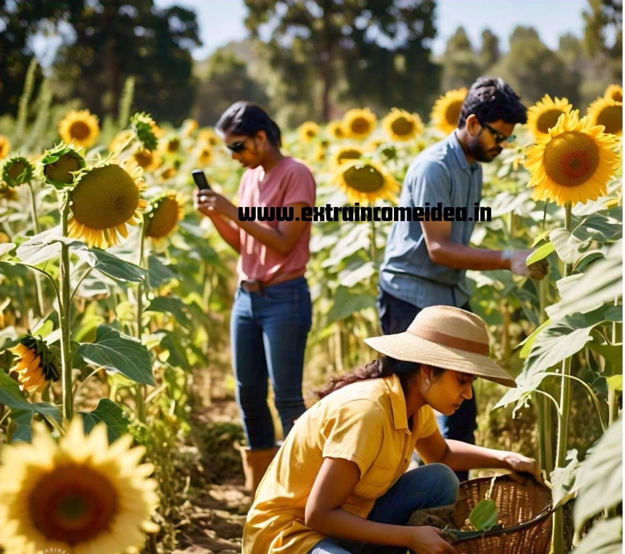 sunflower farming business idea in hindi